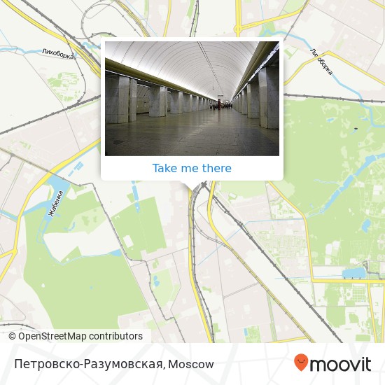 Петровско-Разумовская map