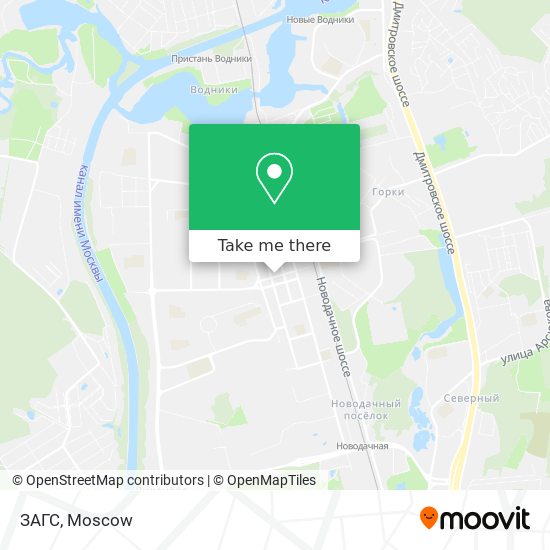 ЗАГС map