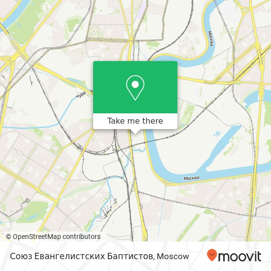 Союз Евангелистских Баптистов map