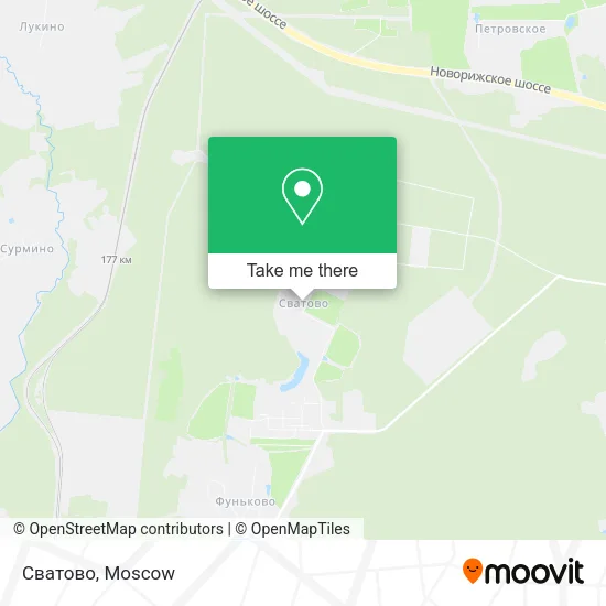 Сватово map