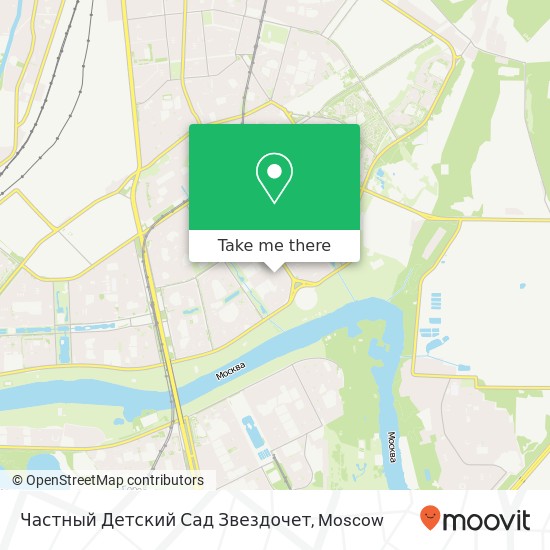 Частный Детский Сад Звездочет map