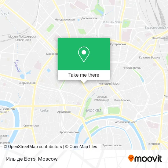 Иль де Ботэ map
