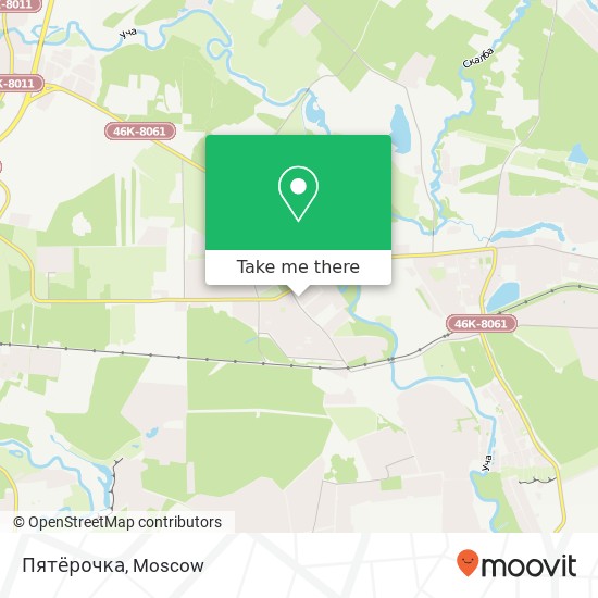 Пятёрочка map