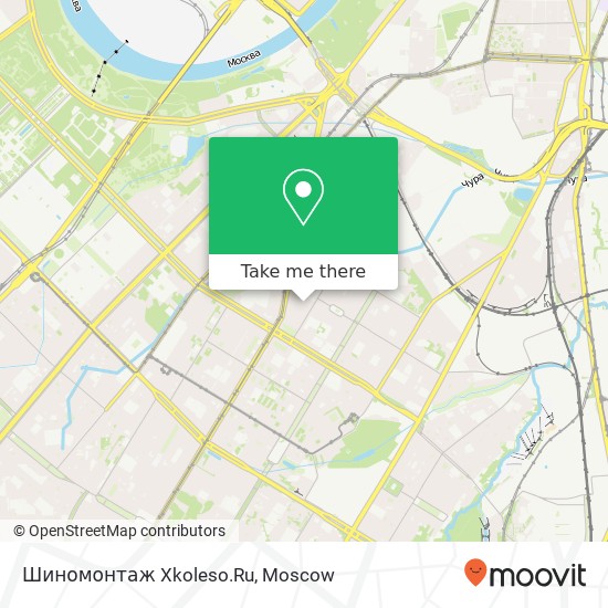 Шиномонтаж Xkoleso.Ru map