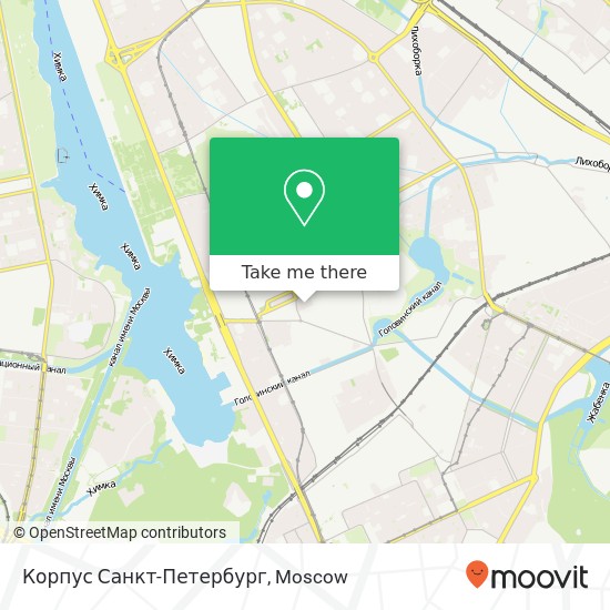 Корпус Санкт-Петербург map