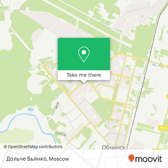 Дольче Бьянко map