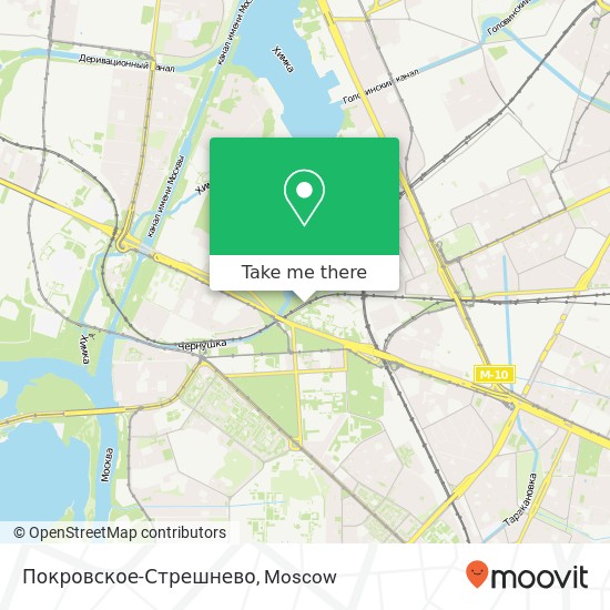 Покровское-Стрешнево map