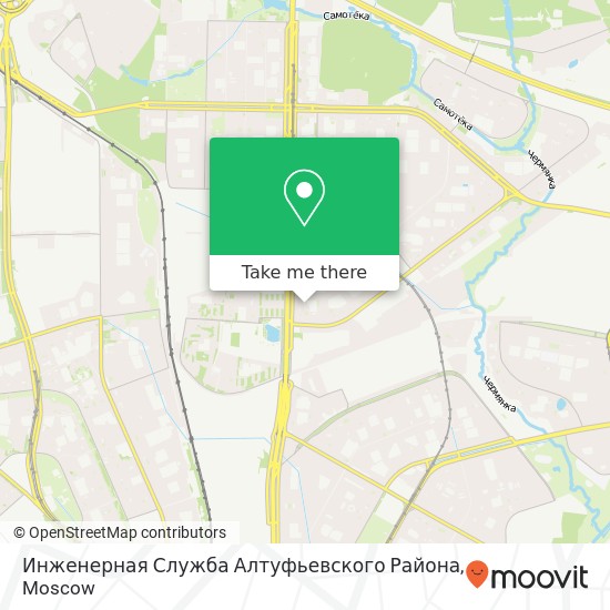 Инженерная Служба Алтуфьевского Района map