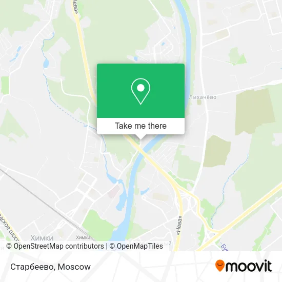 Старбеево map