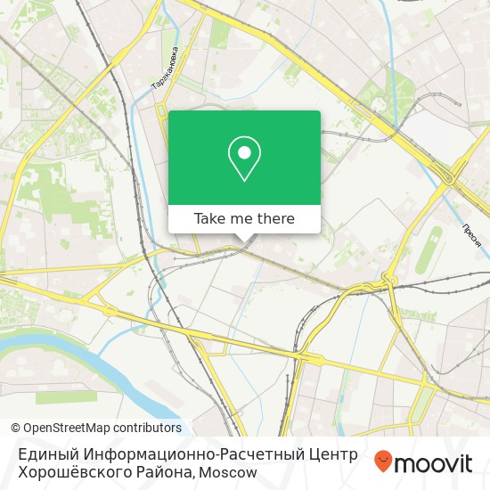 Единый Информационно-Расчетный Центр Хорошёвского Района map