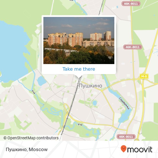 Пушкино map