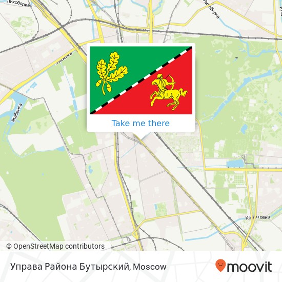 Управа Района Бутырский map