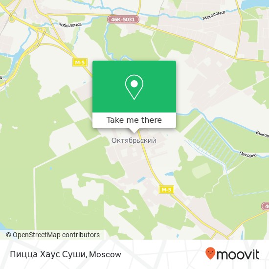 Пицца Хаус Суши map