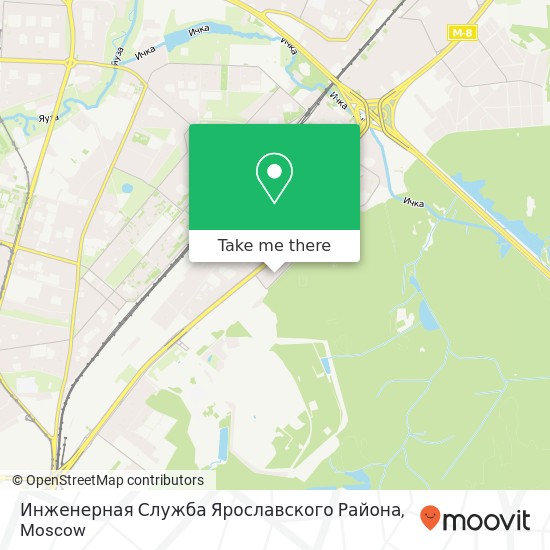 Инженерная Служба Ярославского Района map