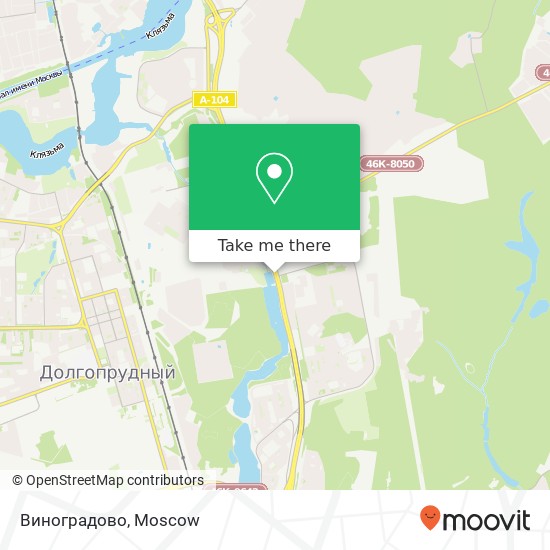 Виноградово map