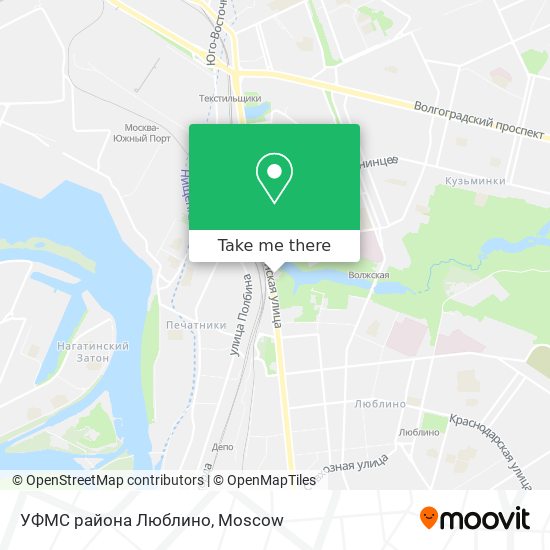 УФМС района Люблино map