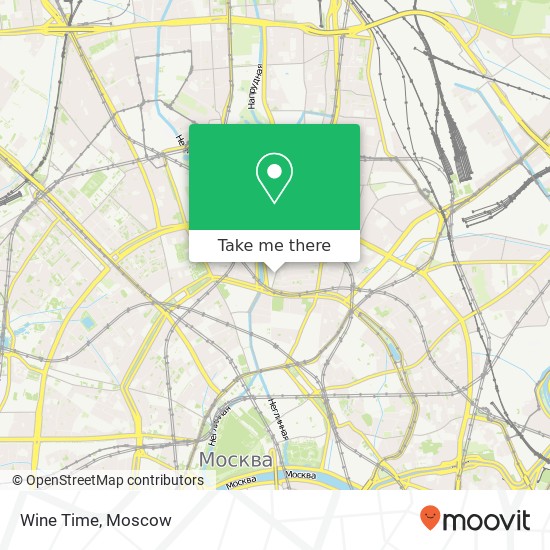 Wine Time map