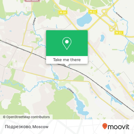 Подрезково map