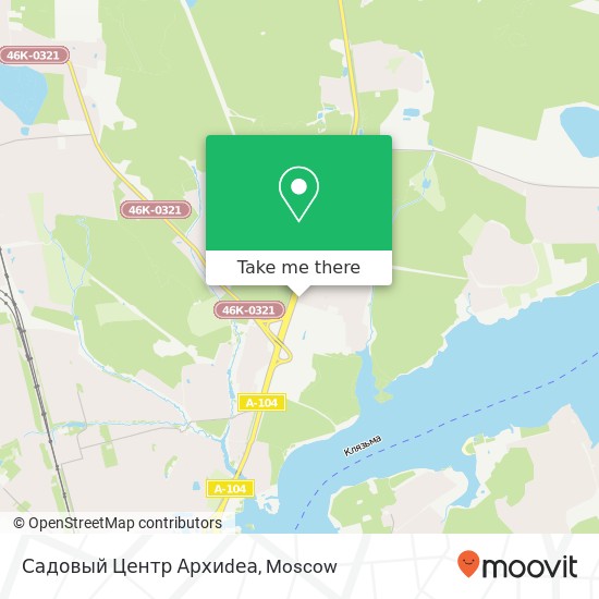 Садовый Центр Архиdеа map