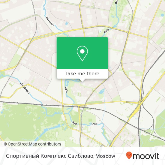 Спортивный Комплекс Свиблово map