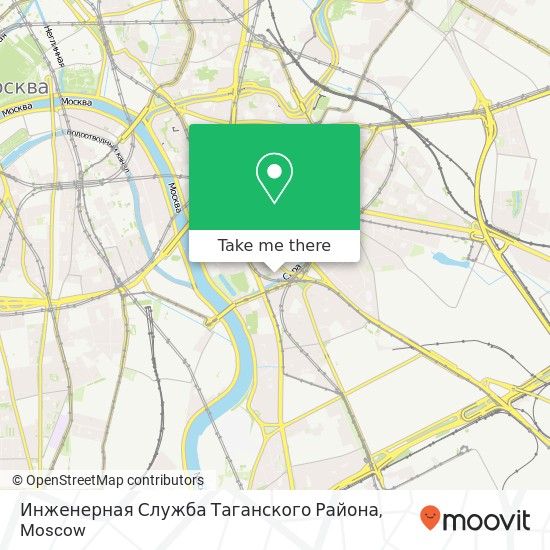 Инженерная Служба Таганского Района map