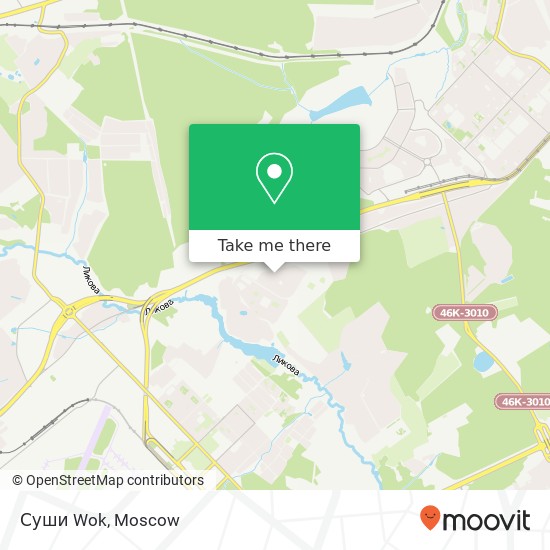 Суши Wok map