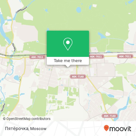 Пятёрочка map