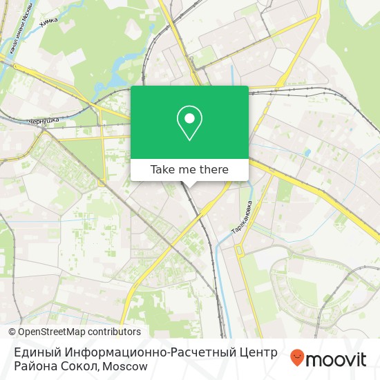 Единый Информационно-Расчетный Центр Района Сокол map