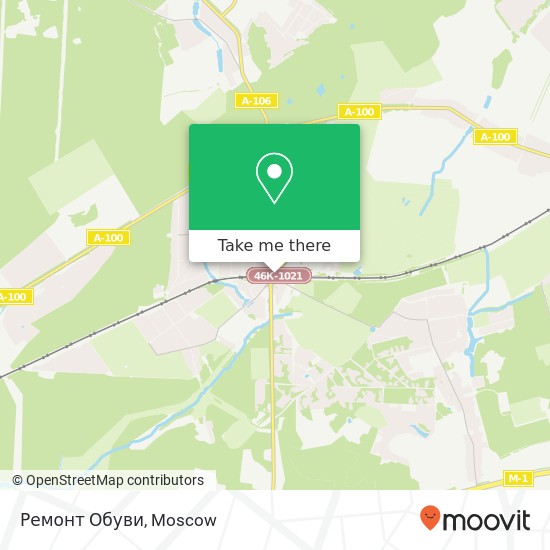 Ремонт Обуви map