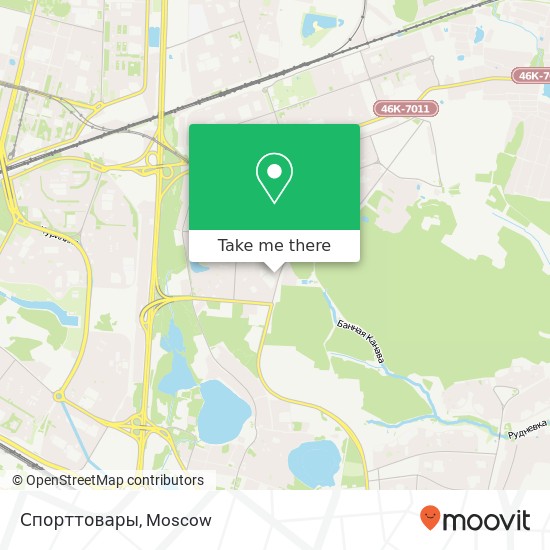 Спорттовары map