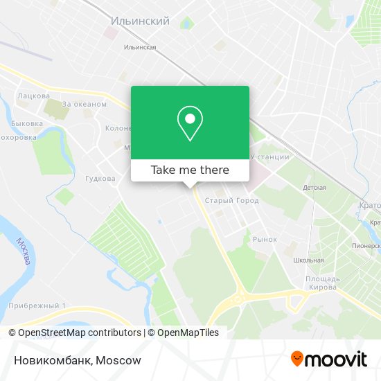 Новикомбанк map