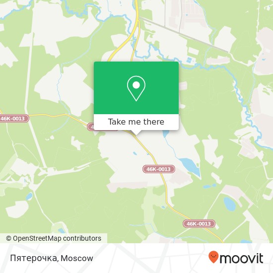 Пятерочка map