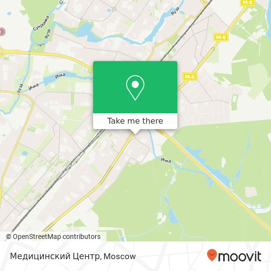 Медицинский Центр map