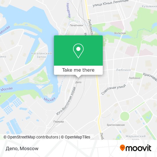 Депо map