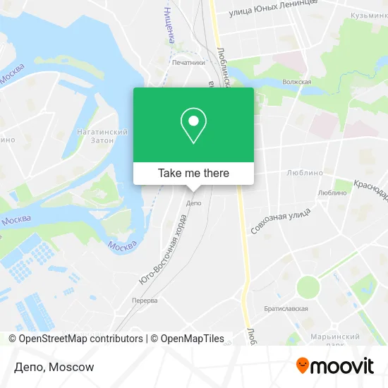Депо map