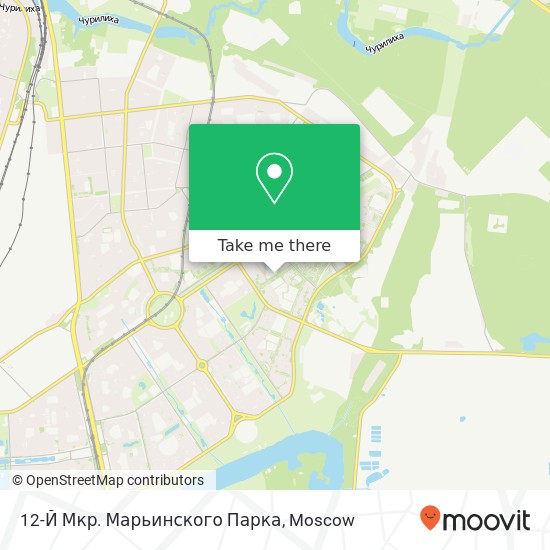 12-Й Мкр. Марьинского Парка map