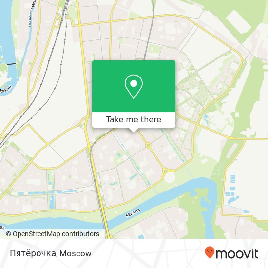 Пятёрочка map