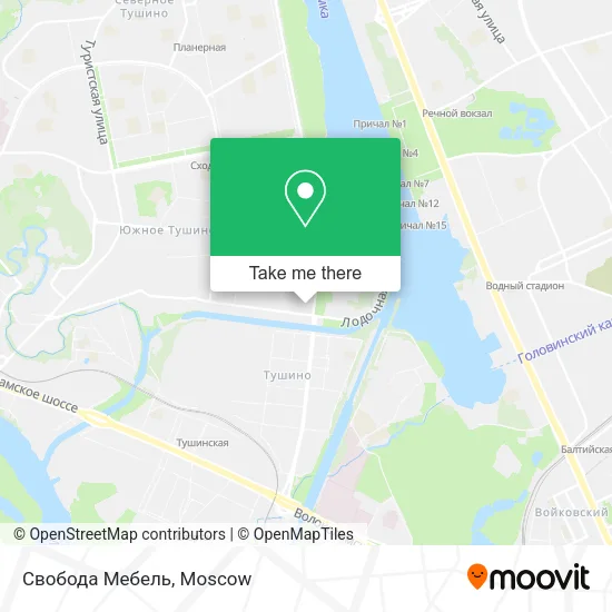 Свобода Мебель map