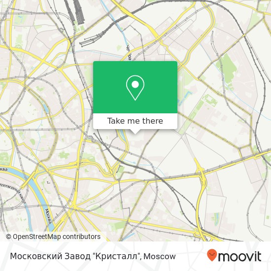 Московский Завод "Кристалл" map