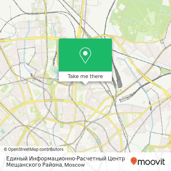 Единый Информационно-Расчетный Центр Мещанского Района map