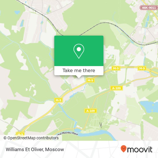 Williams Et Oliver map