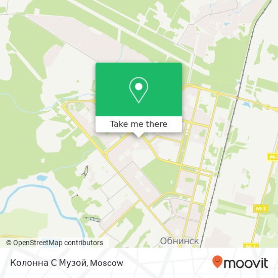 Колонна С Музой map