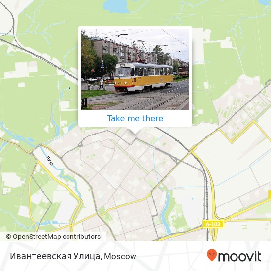 Ивантеевская Улица map