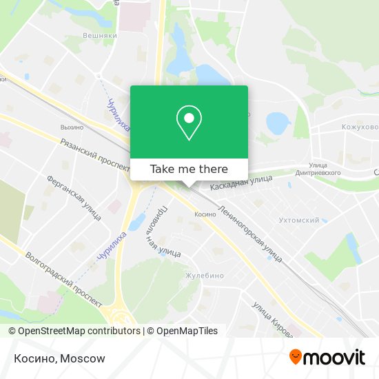 Косино map
