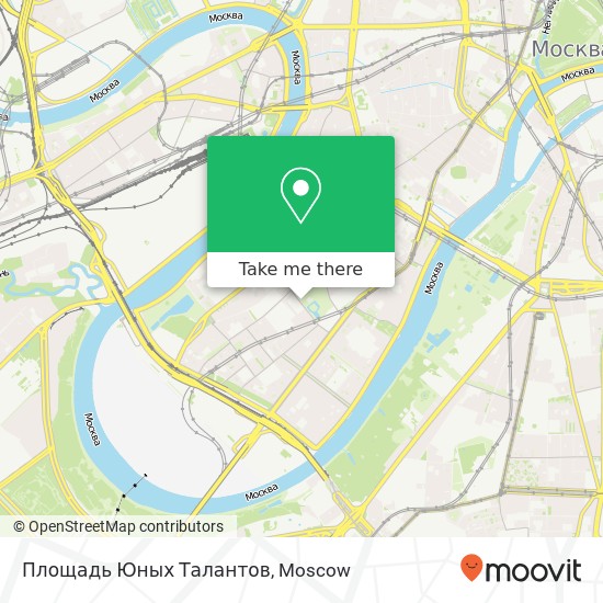 Площадь Юных Талантов map