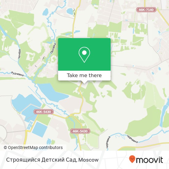 Строящийся Детский Сад map