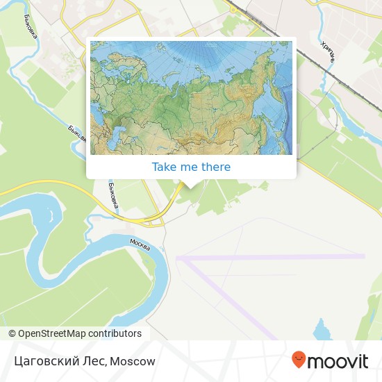 Цаговский Лес map