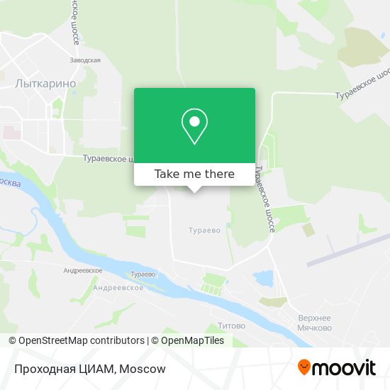 Проходная ЦИАМ map