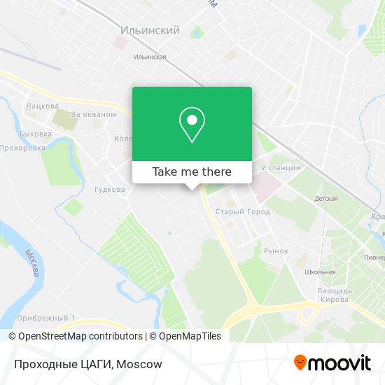 Проходные ЦАГИ map