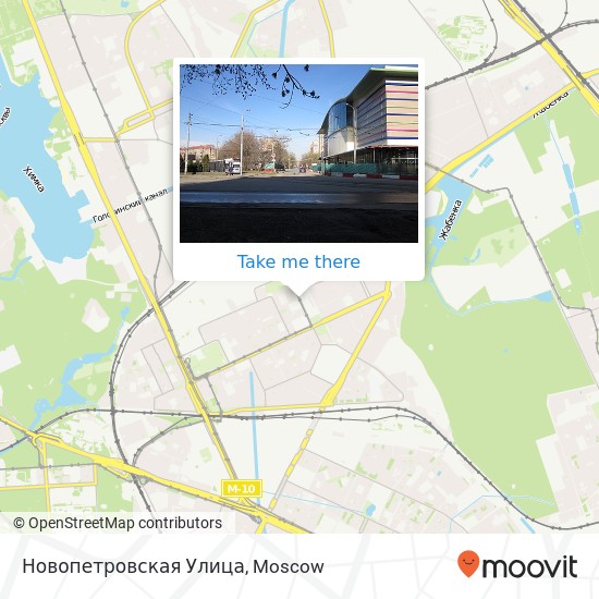 Новопетровская Улица map
